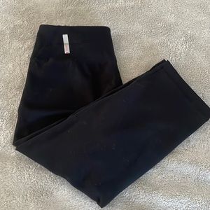 Zella black leggins cropped